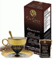 Cafe solo gourmet 100% ganoderma lucidum, contiene 30 sobres individuales.